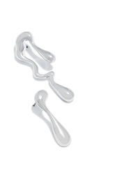 Zeyna Abstract Earring in Silver