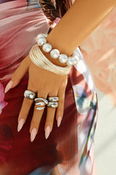Jina Silver Single Band Ring