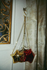 Star Girl Gold Balloon Clutch Bag
