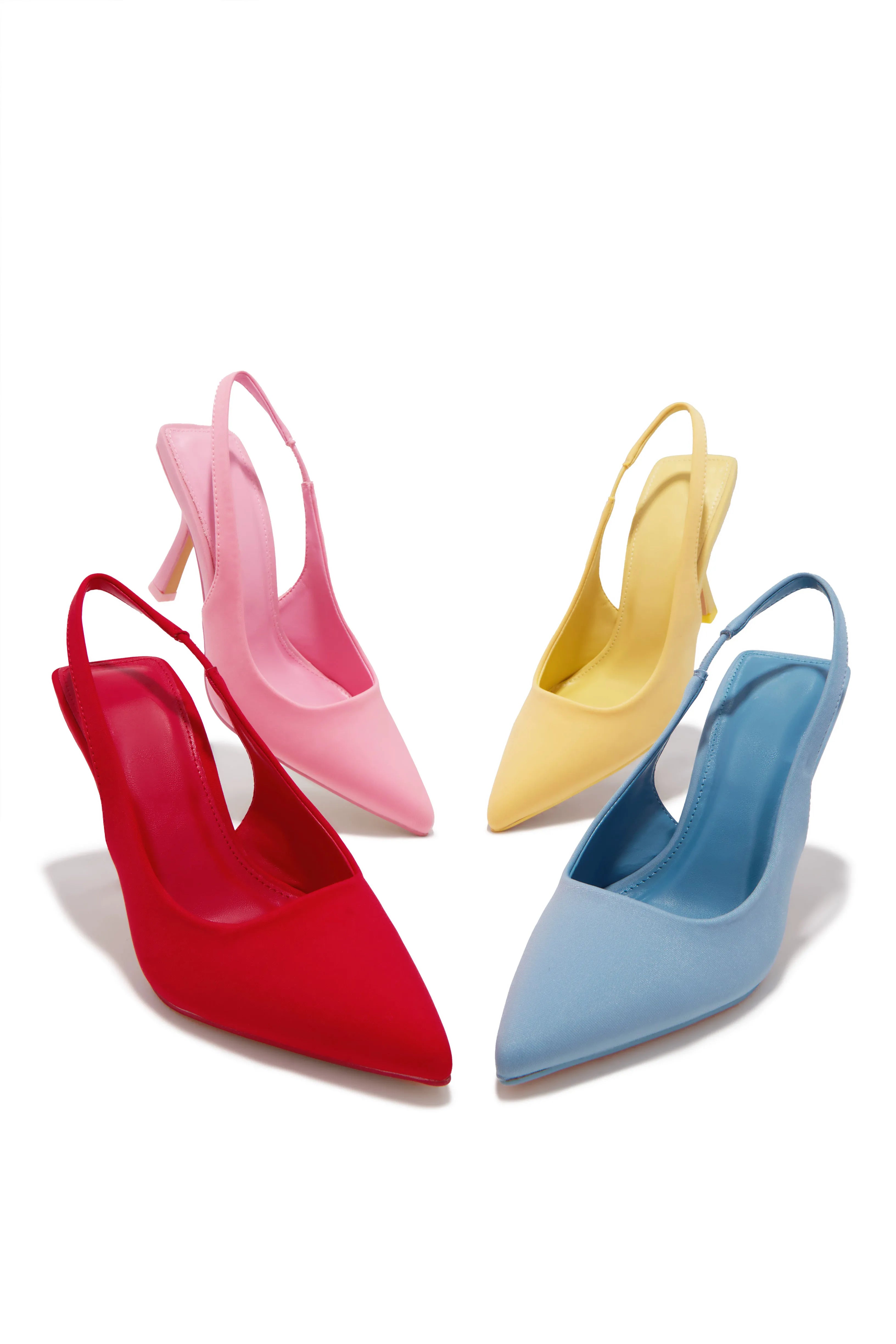 Cari Slingback Pumps - Light Pink