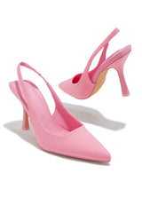 Cari Slingback Pumps - Light Pink